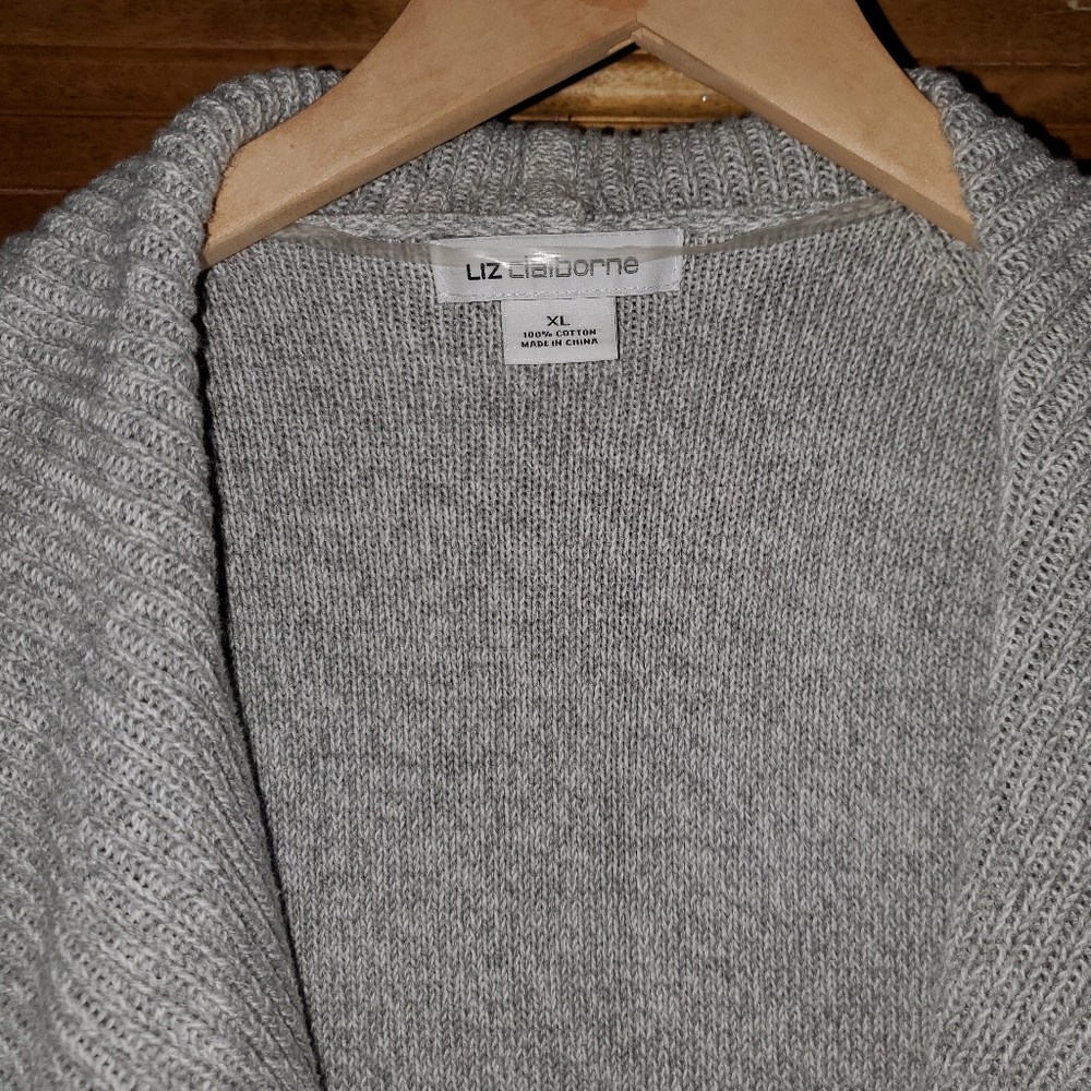 womans xl open cardigan